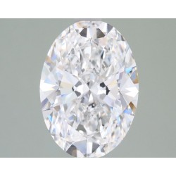 Diament laboratoryjny bezbarwny szlif owalny, 2.06ct, VVS2, D, IGI LG739580419