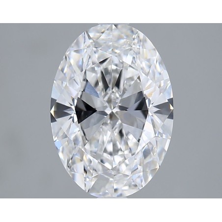 Diament laboratoryjny bezbarwny szlif owalny, 2.51ct, VVS2, D, IGI LG739580030
