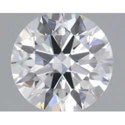 Diament laboratoryjny bezbarwny szlif okrągły, 0.72ct, VVS2, D, IGI LG728574767