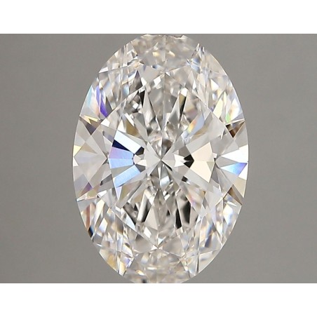 Diament laboratoryjny bezbarwny szlif owalny, 3ct, VVS2, F, IGI LG750598760