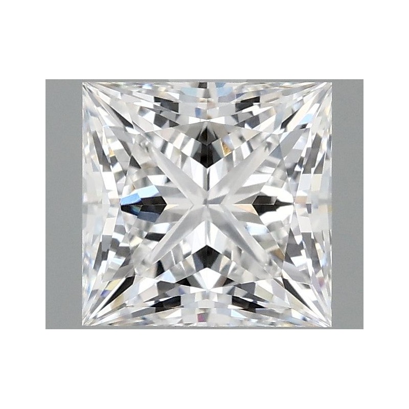 Diament laboratoryjny bezbarwny szlif princess, 1.38ct, VVS2, D, IGI LG698545955