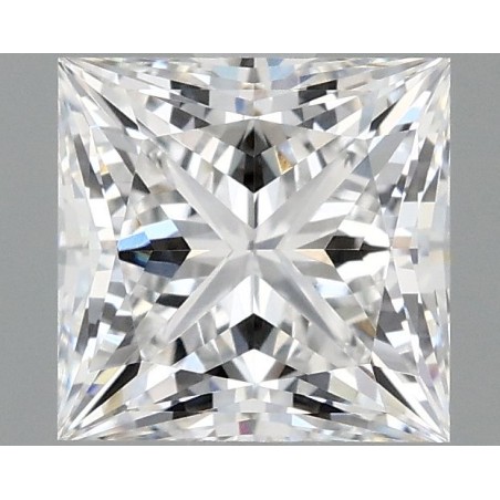 Diament laboratoryjny bezbarwny szlif princess, 1.38ct, VVS2, D, IGI LG698545955