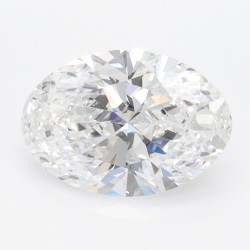 Diament laboratoryjny bezbarwny szlif owalny, 2ct, VVS2, D, IGI LG722504616
