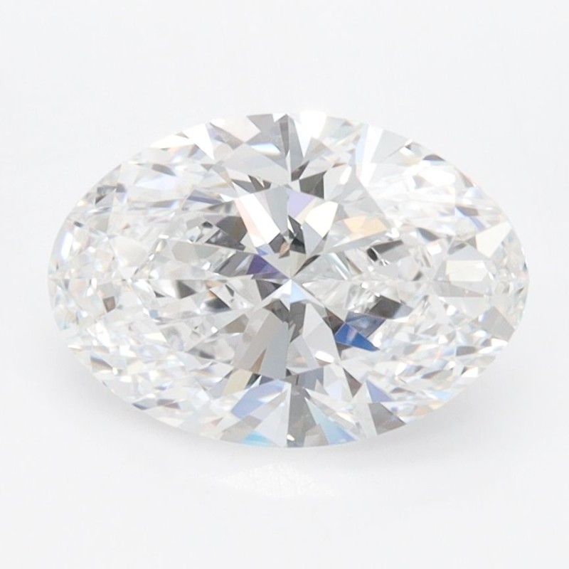 Diament laboratoryjny bezbarwny szlif owalny, 2ct, VVS2, D, IGI LG722504616