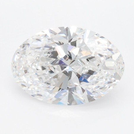 Diament laboratoryjny bezbarwny szlif owalny, 2ct, VVS2, D, IGI LG722504616