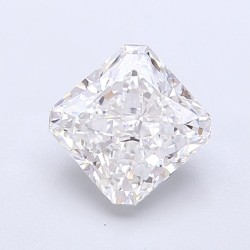 Diament laboratoryjny bezbarwny szlif radiant kwadratowy, 1.73ct, VVS2, E, IGI LG747533798