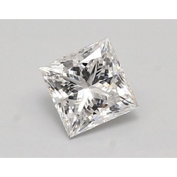 Diament laboratoryjny bezbarwny szlif princess, 0.91ct, VVS1, D, IGI LG750554291