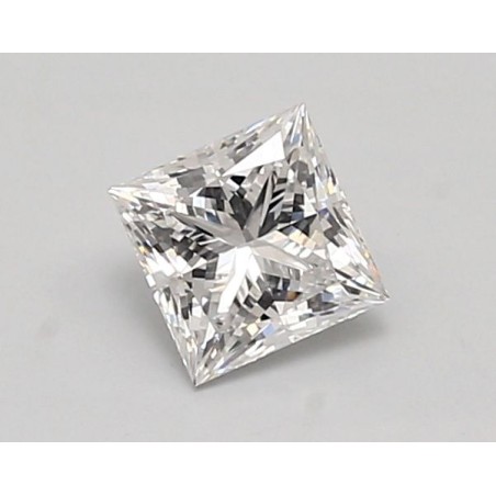 Diament laboratoryjny bezbarwny szlif princess, 0.91ct, VVS1, D, IGI LG750554291