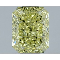 Diament o barwie fantazyjnej radiant, 1.01ct, SI1, Fancy Yellow, GIA 6531691603
