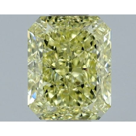 Diament o barwie fantazyjnej radiant, 1.01ct, SI1, Fancy Yellow, GIA 6531691603