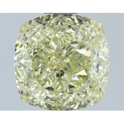 Diament o barwie fantazyjnej szlif poduszkowy modyfikowany, 1.5ct, SI2, Fancy Yellow, GIA 6531682501