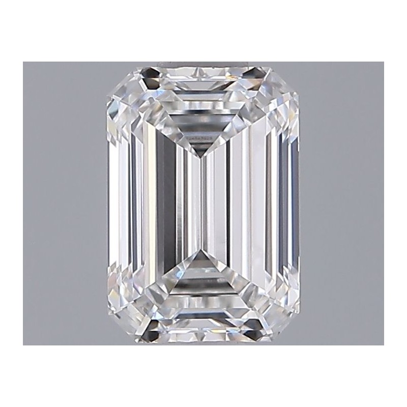 Diament laboratoryjny bezbarwny szlif szmaragdowy, 1.33ct, VVS2, E, IGI LG724543925