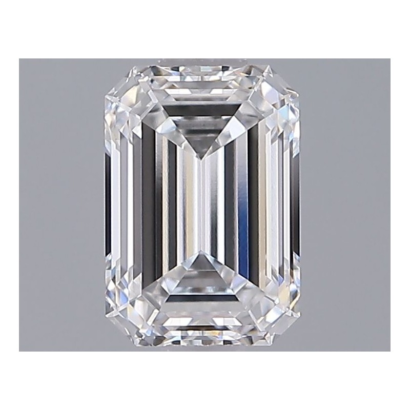 Diament laboratoryjny bezbarwny szlif szmaragdowy, 1.34ct, VVS2, D, IGI LG728540134