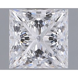 Diament laboratoryjny bezbarwny szlif princess, 1.34ct, VVS1, E, IGI LG717571797