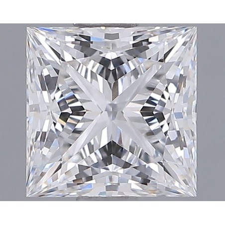 Diament laboratoryjny bezbarwny szlif princess, 1.34ct, VVS1, E, IGI LG717571797