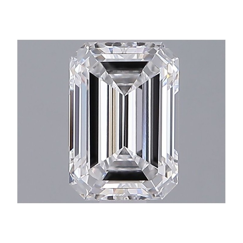 Diament laboratoryjny bezbarwny szlif szmaragdowy, 1.32ct, VVS2, D, IGI LG732507004