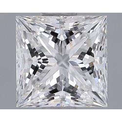 Diament laboratoryjny bezbarwny szlif princess, 1.25ct, VVS1, E, IGI LG717579639