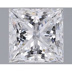 Diament laboratoryjny bezbarwny szlif princess, 1.31ct, VVS1, D, IGI LG728512097