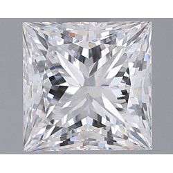 Diament laboratoryjny bezbarwny szlif princess, 1.26ct, VVS2, E, IGI LG720510817