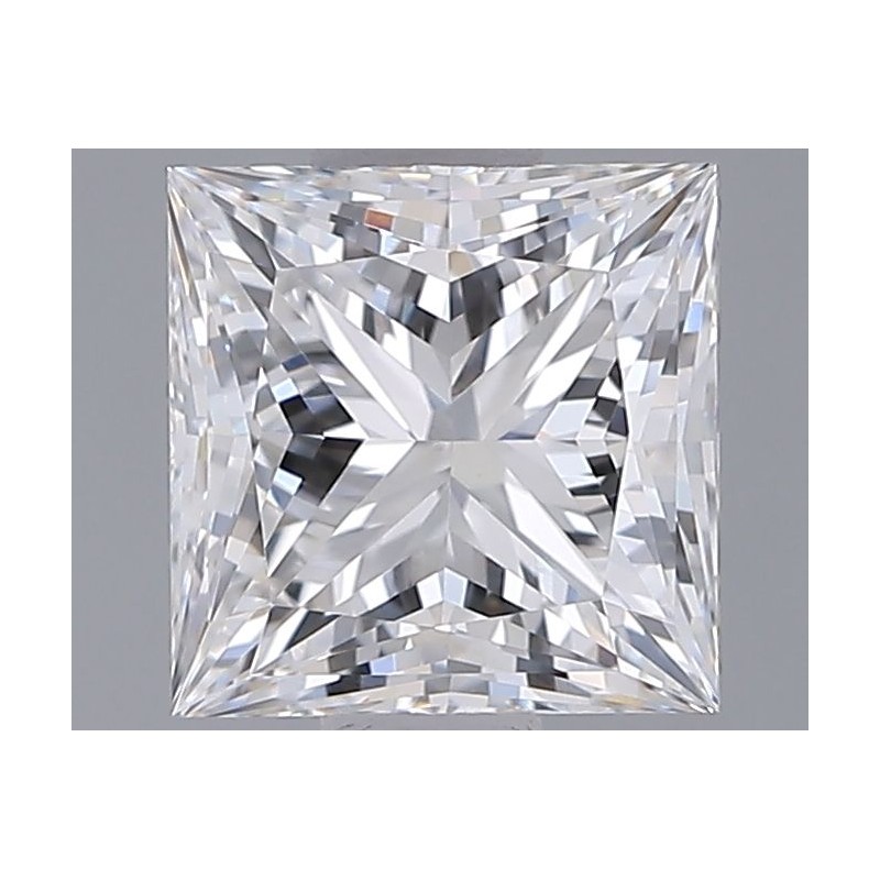Diament laboratoryjny bezbarwny szlif princess, 1.26ct, VVS2, E, IGI LG720510817