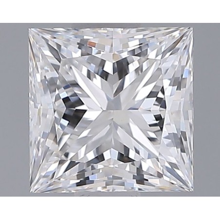 Diament laboratoryjny bezbarwny szlif princess, 1.26ct, VVS2, E, IGI LG720510817