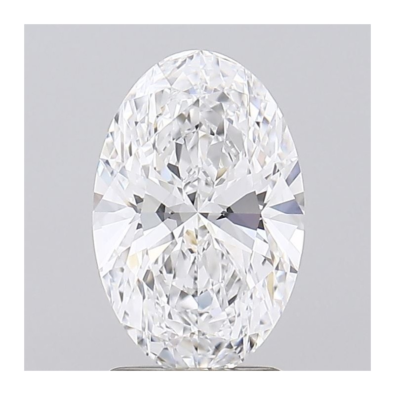 Diament laboratoryjny bezbarwny szlif owalny, 2.03ct, IF, D, IGI LG752504649