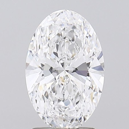 Diament laboratoryjny bezbarwny szlif owalny, 2.03ct, IF, D, IGI LG752504649