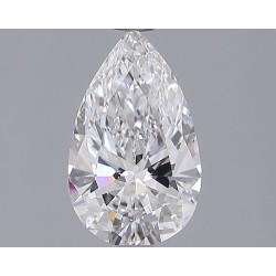 Diament laboratoryjny bezbarwny szlif gruszkowy, 1.26ct, VVS2, D, IGI LG741527704