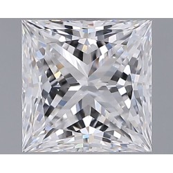 Diament laboratoryjny bezbarwny szlif princess, 1.34ct, VVS2, D, IGI LG727505708