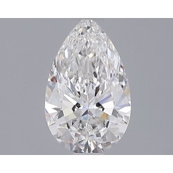 Diament laboratoryjny bezbarwny szlif gruszkowy, 1.26ct, IF, E, IGI LG737570374