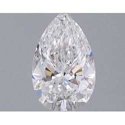 Diament laboratoryjny bezbarwny szlif gruszkowy, 1.34ct, VVS2, D, IGI LG735568993
