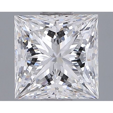 Diament laboratoryjny bezbarwny szlif princess, 1.26ct, VVS1, E, IGI LG717571804