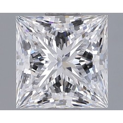 Diament laboratoryjny bezbarwny szlif princess, 1.34ct, VVS2, D, IGI LG717537106