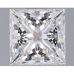 Diament laboratoryjny bezbarwny szlif princess, 1.34ct, VVS2, E, IGI LG727519791