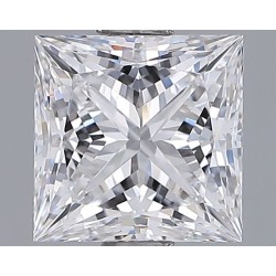 Diament laboratoryjny bezbarwny szlif princess, 1.46ct, VVS2, D, IGI LG709539243