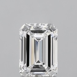 Diament laboratoryjny bezbarwny szlif szmaragdowy, 1.33ct, VVS1, D, IGI LG747513312