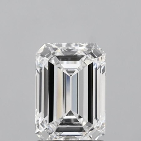 Diament laboratoryjny bezbarwny szlif szmaragdowy, 1.33ct, VVS1, D, IGI LG747513312