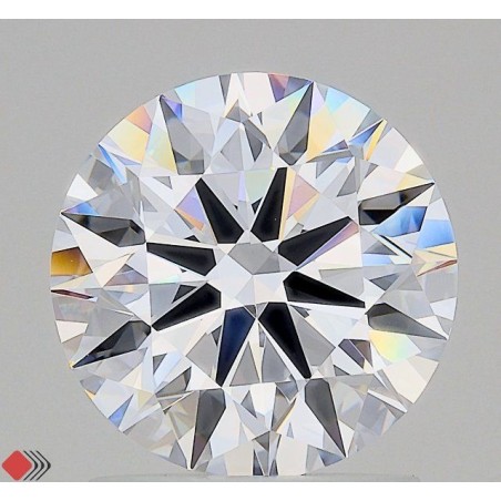Diament laboratoryjny bezbarwny szlif okrągły, 1.72ct, VVS2, D, IGI LG742525133