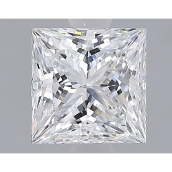 Diament laboratoryjny bezbarwny szlif princess, 1.57ct, VVS1, E, IGI LG692564174
