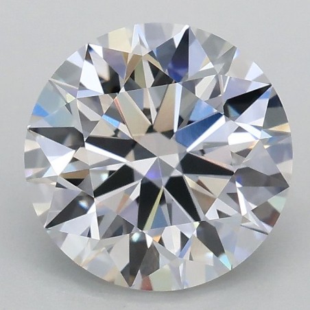 Diament laboratoryjny bezbarwny szlif okrągły, 2.02ct, VVS2, D, IGI LG750541280