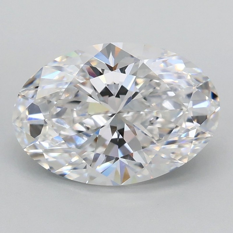 Diament laboratoryjny bezbarwny szlif owalny, 2.78ct, VVS2, D, IGI LG750541501