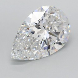 Diament laboratoryjny bezbarwny szlif gruszkowy, 2.08ct, VVS2, D, IGI LG750541505