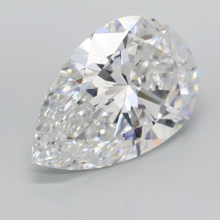 Diament laboratoryjny bezbarwny szlif gruszkowy, 2.08ct, VVS2, D, IGI LG750541505