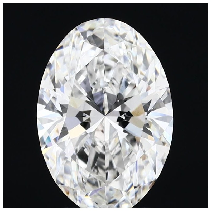 Diament laboratoryjny bezbarwny szlif owalny, 2.57ct, VVS2, E, IGI LG750564882