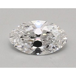 Diament laboratoryjny bezbarwny szlif owalny, 0.91ct, VVS2, D, IGI LG737590251