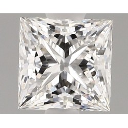 Diament laboratoryjny bezbarwny szlif princess, 1.07ct, VVS2, E, IGI LG746546941