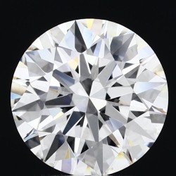 Diament laboratoryjny bezbarwny szlif okrągły, 2.08ct, VVS2, E, IGI LG750501113