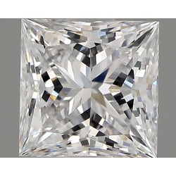 Diament laboratoryjny bezbarwny szlif princess, 1.07ct, VVS2, D, IGI LG733567267