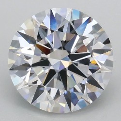 Diament laboratoryjny bezbarwny szlif okrągły, 2.05ct, VVS2, D, IGI LG750541454