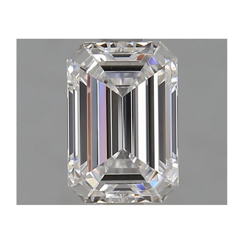 Diament laboratoryjny bezbarwny szlif szmaragdowy, 1.03ct, VVS2, E, IGI LG687532855